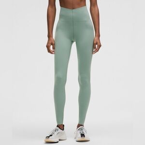 lululemon athletica Glow Up HR Tight 28” Leggings crater blue color